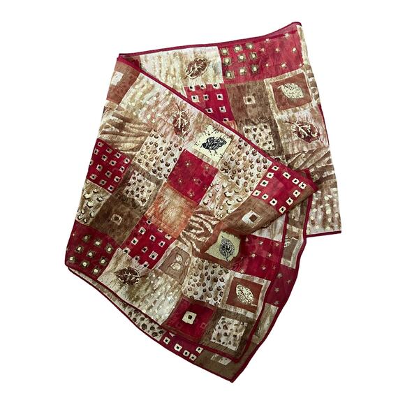 Fall Pattern Scarf Small (Rectangle) - Picture 1 of 3